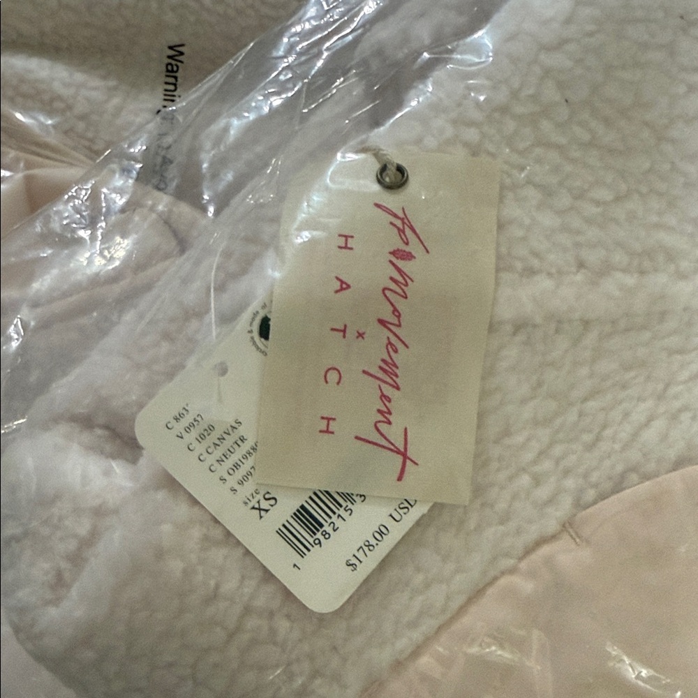 FP Movement Hit The Slopes Fleece Jacket in Canvas Sz XS S M $178 Retail NWT - Picture 6 of 7